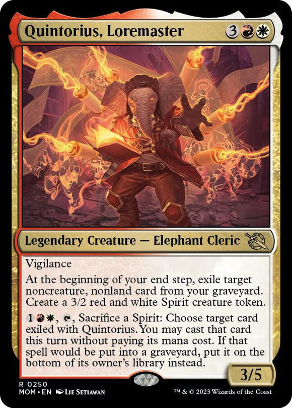 Quintorius, Loremaster (Foil Rare) - 0250