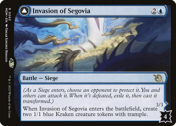 Invasion of Segovia // Caetus, Sea Tyrant of Segovia (Rare) - 0063