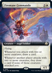 Firemane Commando - Extended Art (Foil Rare) - 0081