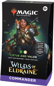 MTG: Wilds of Eldraine Commander Deck - Virtue and Valor (Sealed)