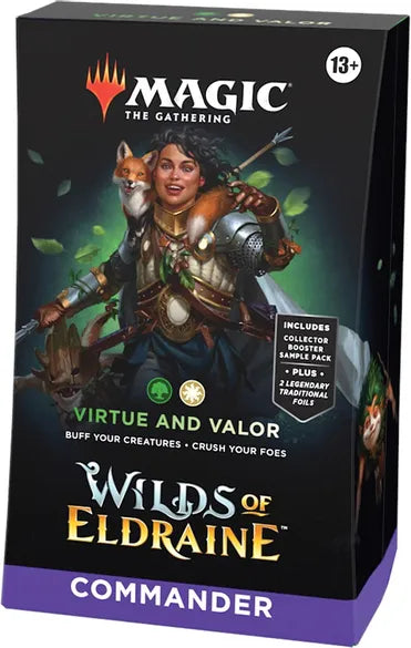 MTG: Wilds of Eldraine Commander Deck - Virtue and Valor (Sealed)