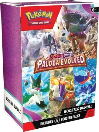 Pokemon: Paldea Evolved Booster Bundle (6 Packs)