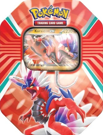 Pokemon: Paldea Legends Tin - Koraidon ex (Sealed)