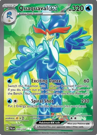 Quaquaval ex (Full Art) (Ultra Rare) - 235/193