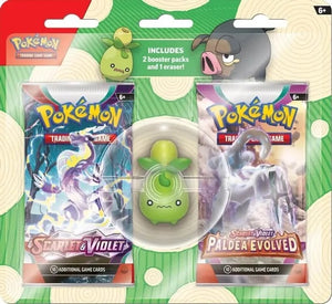 Pokemon: Back to School Eraser Blister - Smoliv (Sealed)