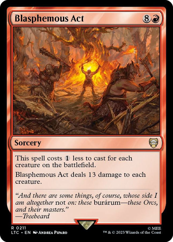 Blasphemous Act (Rare) - 0211