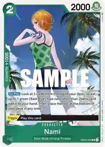 Nami (Foil) (Rare) - OP03-030