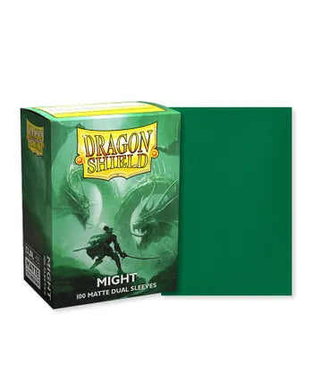 Dragon Shield: Standard Size - Dual Matte Sleeves - Might (100) (Sealed)