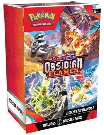 Pokemon: Obsidian Flames Booster Bundle (6 Packs)
