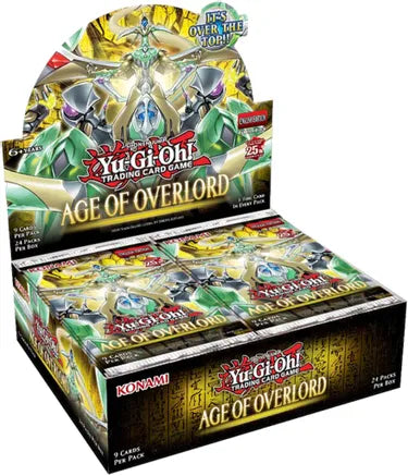 Yugioh: Age of Overlord Booster Box (Sealed)