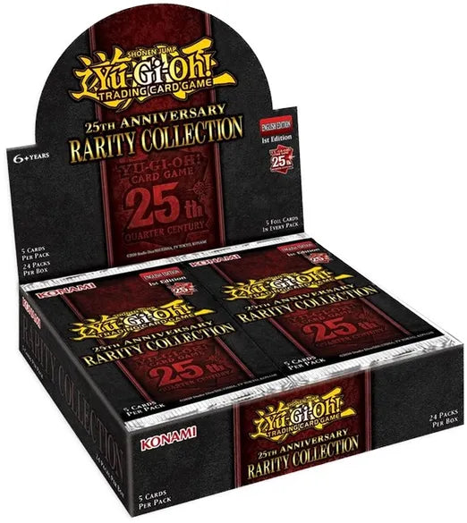 Yugioh: 25th Anniversary Rarity Collection Booster Box - 1st Edition (Sealed)