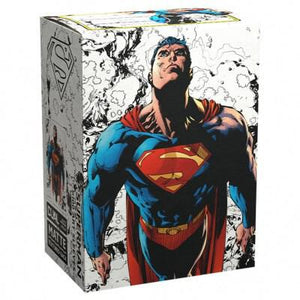 Dragon Shield: Matte Dual Art Sleeves - Superman Core (Full Colour) (100) (Sealed)