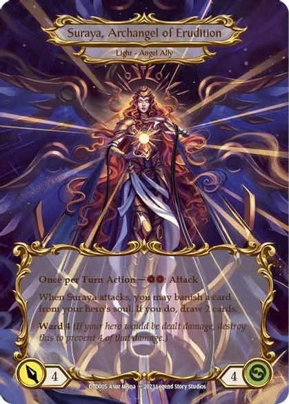Figment of Erudition // Suraya, Archangel of Erudition  - DTD005 - Marvel (Cold Foil)