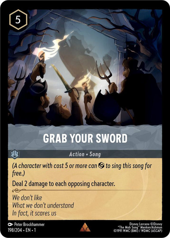 Grab your Sword - 198/204 - Foil Rare