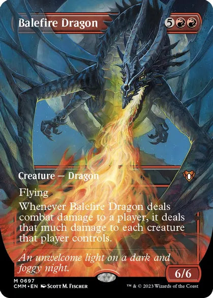 Balefire Dragon (Borderless) (Mythic) - 697