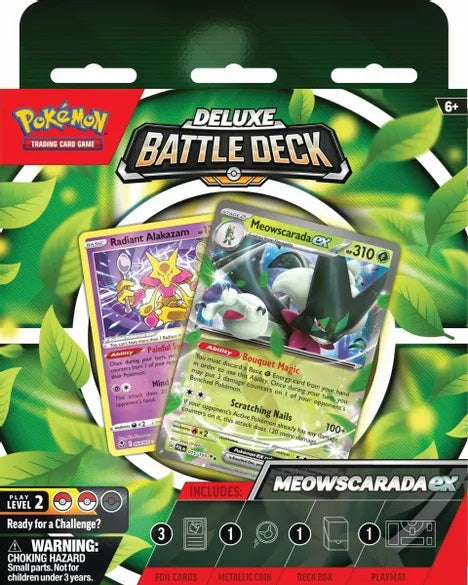 Pokemon: Deluxe Battle Deck - Meowscarada ex (Sealed)
