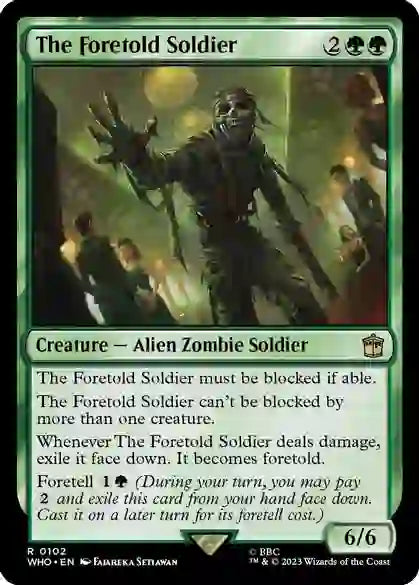 The Foretold Soldier (Rare) - 102