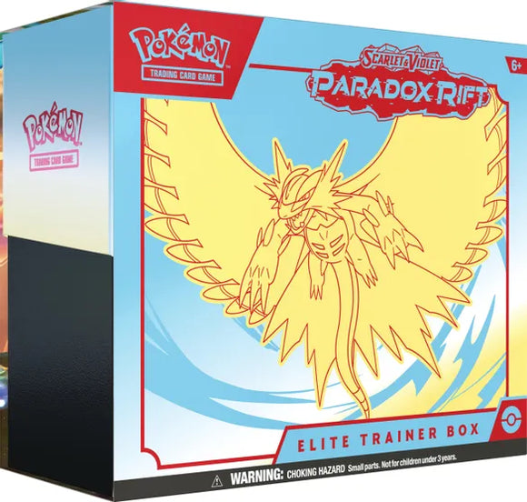 Pokemon: Paradox Rift Elite Trainer Box - Roaring Moon (Sealed)