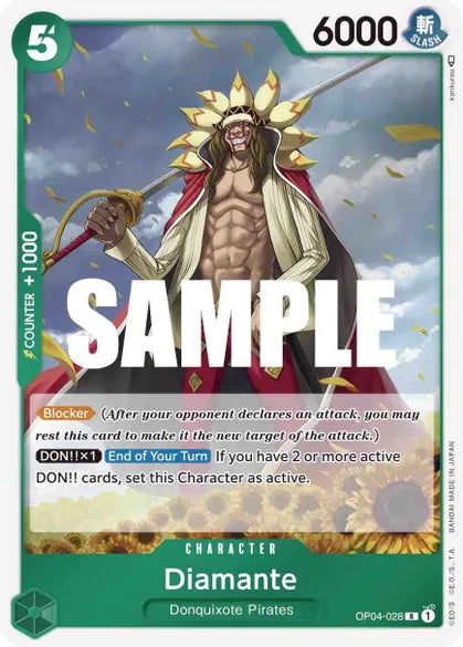 Diamante (Foil) (Rare) - OP04-028