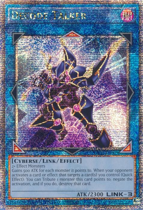 Decode Talker (Quarter Century Secret Rare) - TN23-EN009 - Limited Edition