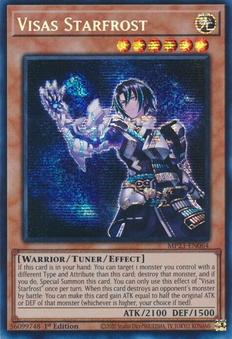 Visas Starfrost (Prismatic Secret Rare) - MP23-EN064