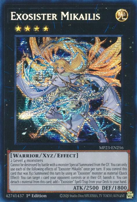 Exosister Mikailis (Prismatic Secret Rare) - MP23-EN256