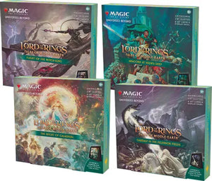 MTG - THE LORD OF THE RINGS: TALES OF MIDDLE-EARTH - SCENE BOX - SET OF 4