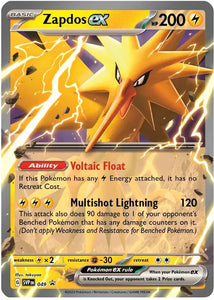 Zapdos ex (Promo) - SVP049