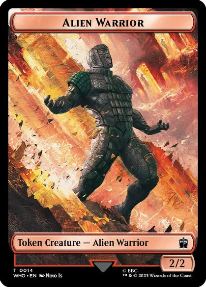 Alien Warrior // Treasure (Token) - 14 // 30