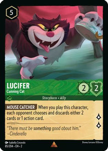 Lucifer (Cunning Cat)  - 85/204 - Rare