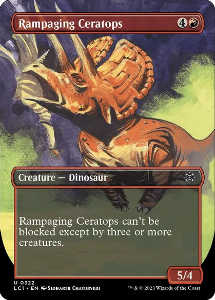 Rampaging Ceratops (Borderless) (Uncommon) - 322