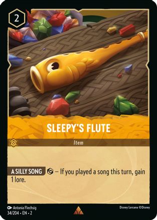 Sleepy's Flute  - 34/204 - Rare