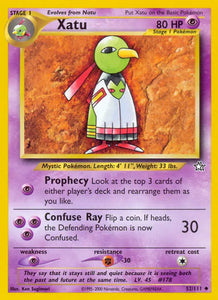 Xatu (Uncommon) - 52/111 -  Unlimited