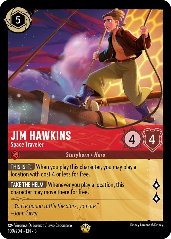 Jim Hawkins - Space Traveler (Legendary) - 109/204