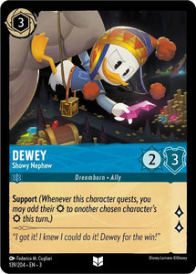 Dewey - Showy Nephew (Foil Uncommon) - 139/204