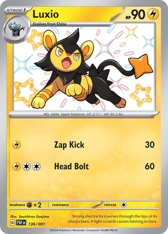 Luxio (Shiny Rare) - 136/091