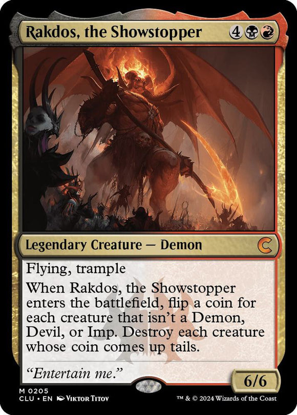 Rakdos, the Showstopper (Mythic) - 0205