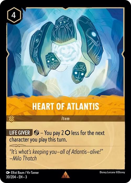 Heart of Atlantis - 30/204 - Rare