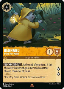 Bernard - Brand New Agent (Foil Rare) - 2/204