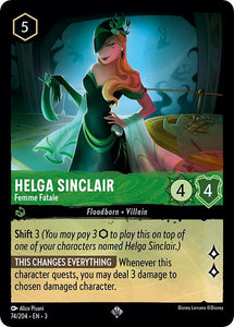 Helga Sinclair - Femme Fatale (Foil Super Rare) - 74/204