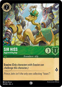 Sir Hiss - Aggravating Asp (Foil Common) - 86/204