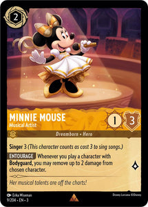 Minnie Mouse - Musical Artist (Rare) - 9/204