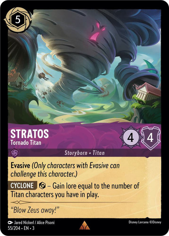 Stratos - Tornado Titan (Foil Rare) - 55/204