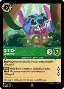 Stitch - Covert Agent (Rare) - 89/204