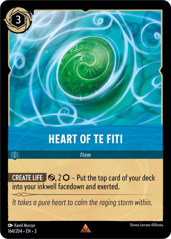 Heart of Te Fiti (Rare) - 164/204