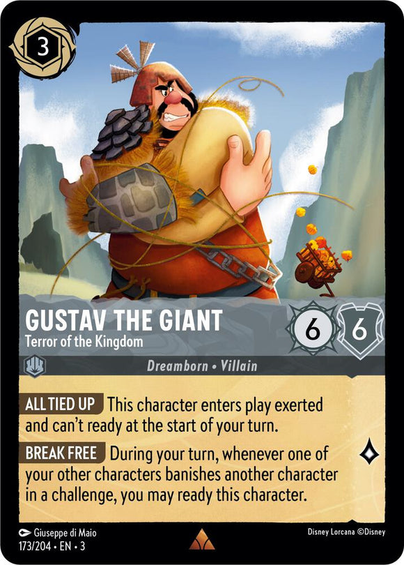 Gustav the Giant - Terror of the Kingdom (Foil Rare) - 173/204