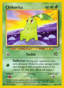 Chikorita (Common) - 53/111 -  Unlimited