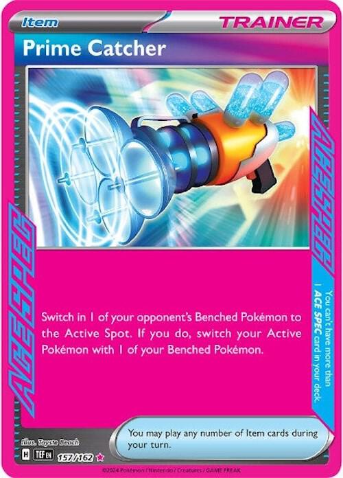 Prime Catcher (Ace Spec Rare) - 157/162