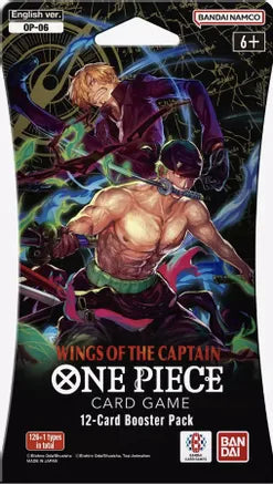 One Piece Card Game: Wings of the Captain Sleeved Booster Pack (Sealed)