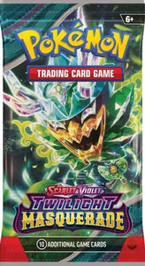 Pokemon: Twilight Masquerade Booster Pack (Sealed)